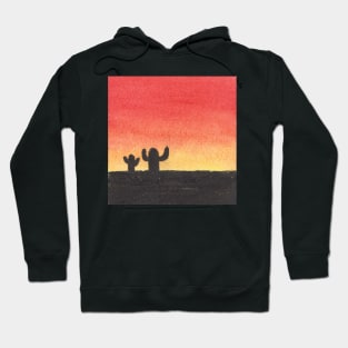 Cactus and desert Hoodie